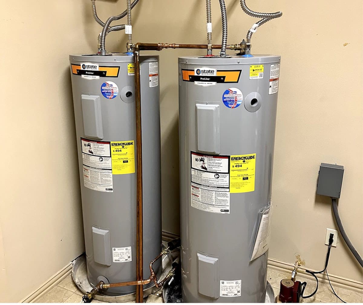 anchor plumbing service water heater service